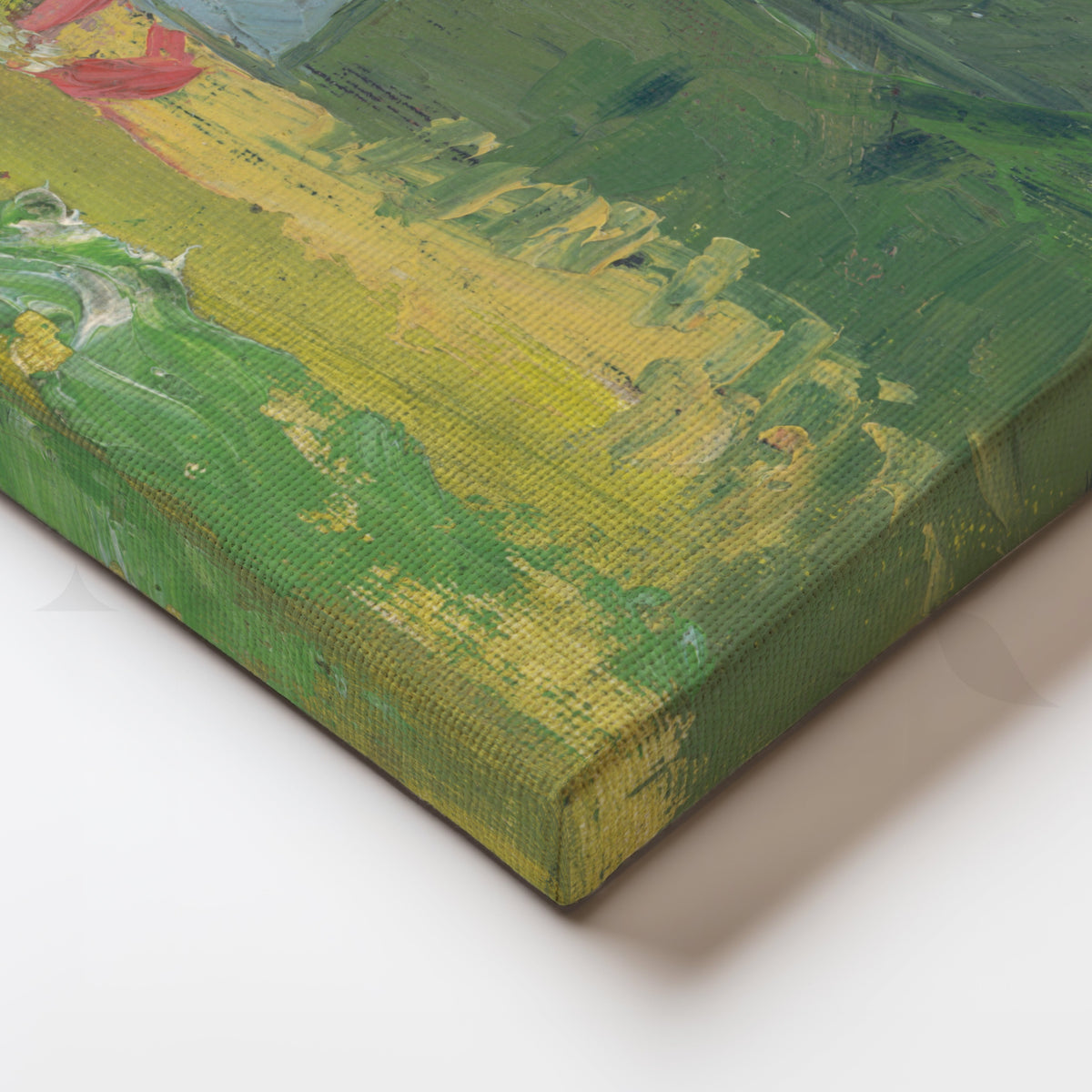 Pastoral Echoes Canvas Artwork – Asha Art Studio – Image 2