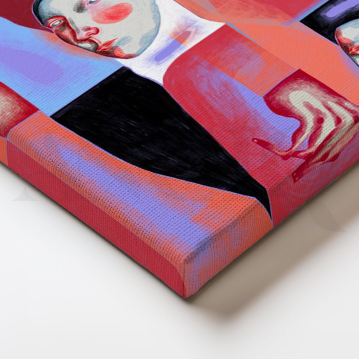 Dual Reverie Canvas Artwork – Asha Art Studio – Image 2