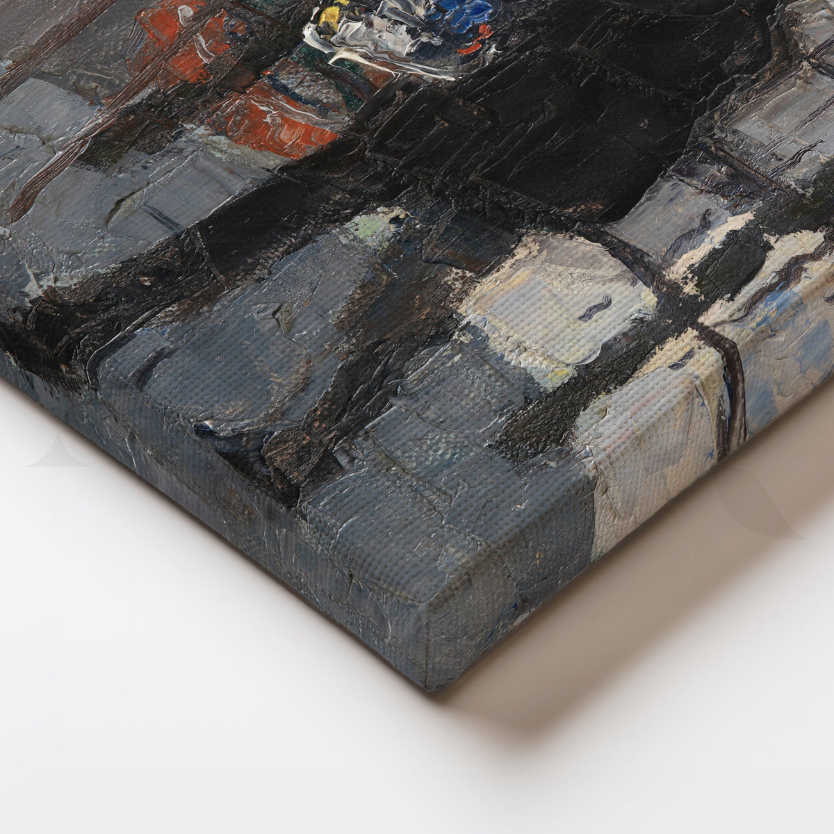 The Street Painter Canvas Artwork – Asha Art Studio – Image 2
