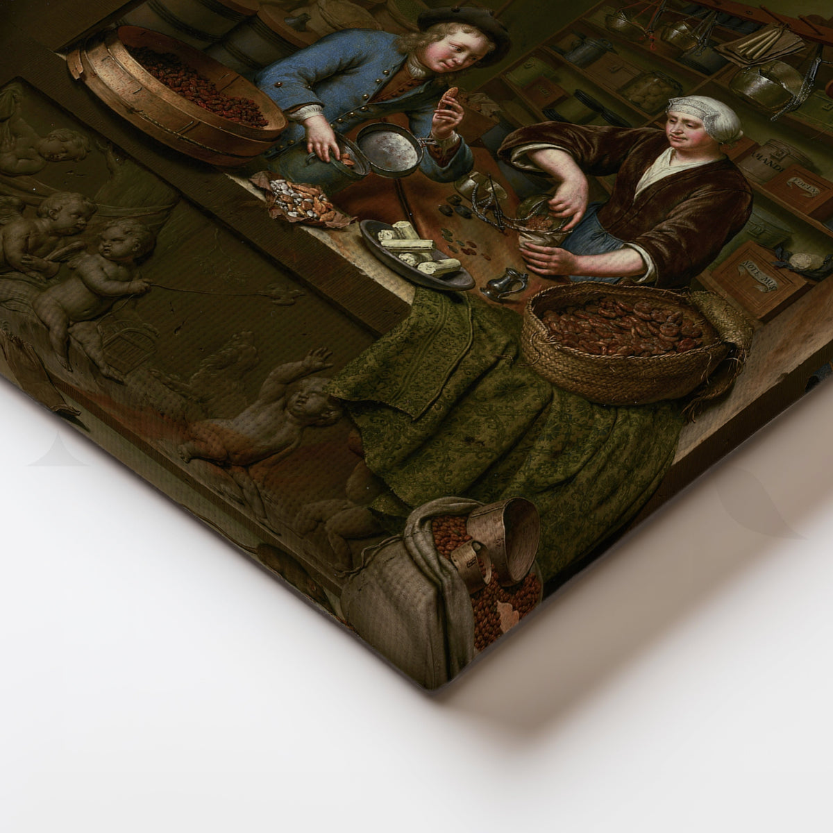 The Spice Traders Canvas Artwork – Asha Art Studio – Image 2