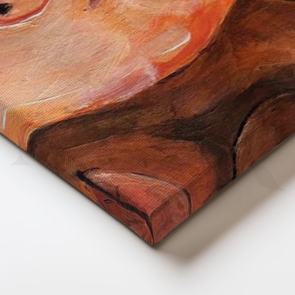 Quiet Togetherness Canvas Artwork – Asha Art Studio – Image 2