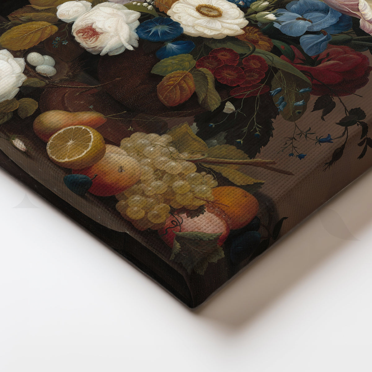 Tulip Garden Still Life Canvas Artwork – Asha Art Studio – Image 2