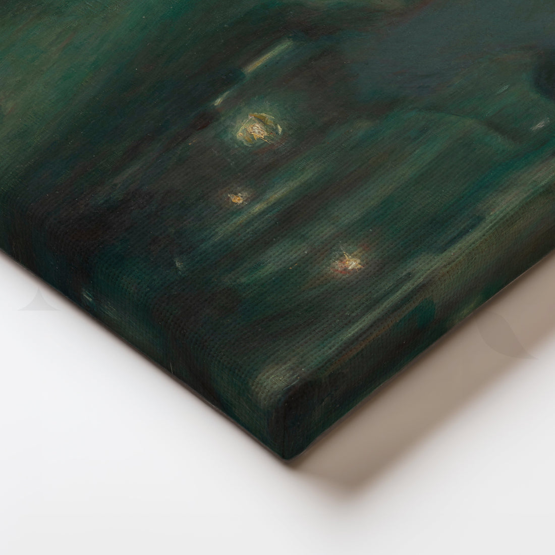 Gaslight Nocturne Canvas Artwork – Asha Art Studio