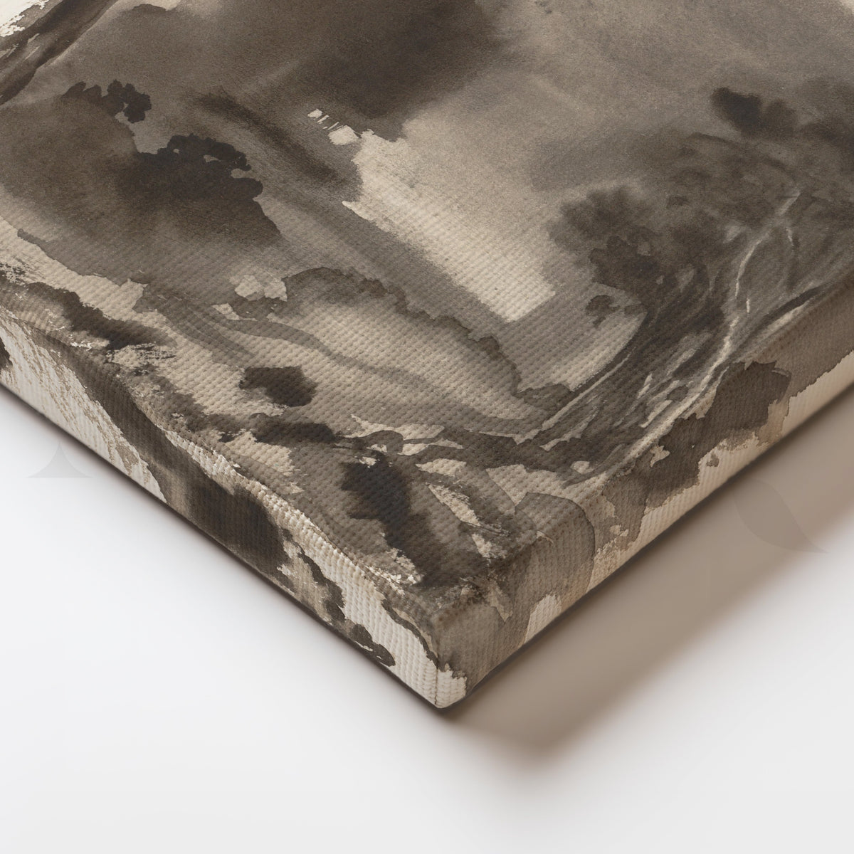 Zen Mist Landscape Canvas Artwork – Asha Art Studio – Image 2