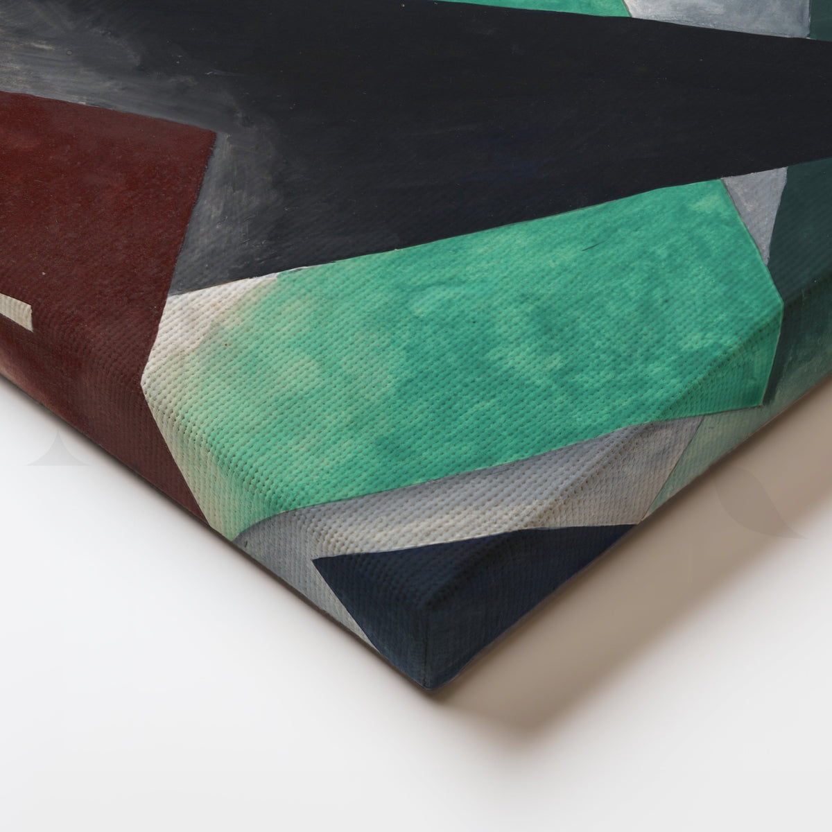 Midnight Geometry Canvas Artwork – Asha Art Studio – Image 2