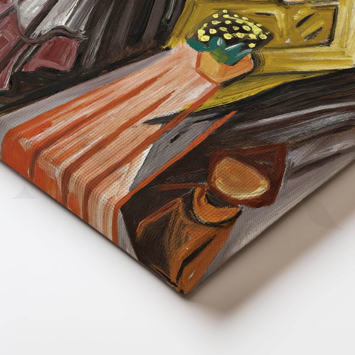 Bouquet Procession Canvas Artwork – Asha Art Studio – Image 2