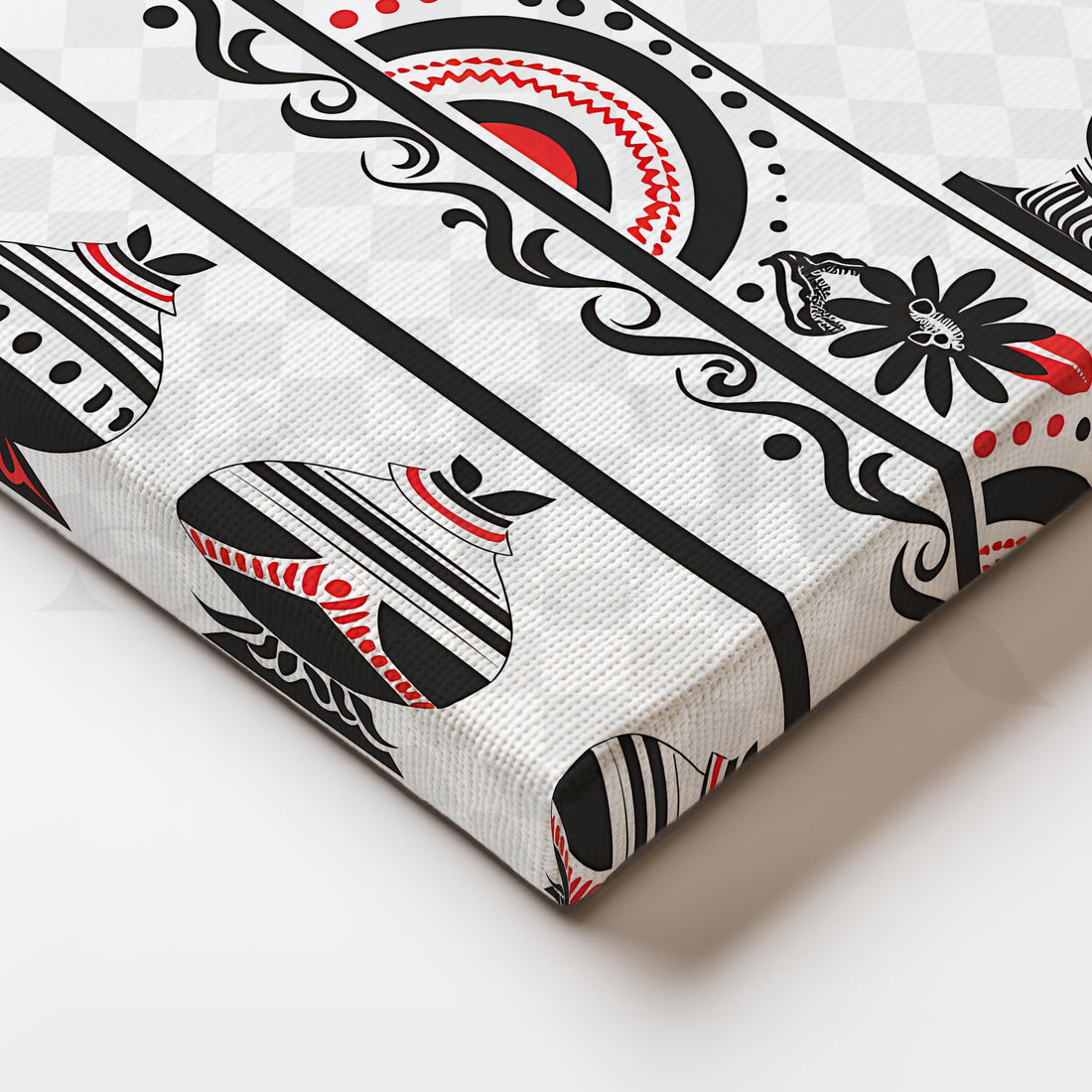 Earthen Heritage Canvas Artwork – Asha Art Studio