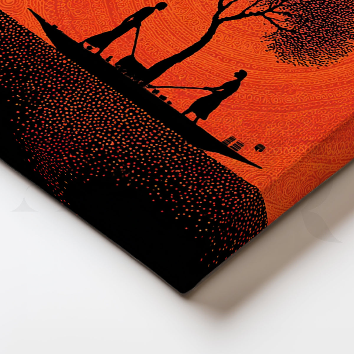 Tree of Life on the Lake Canvas Artwork – Asha Art Studio – Image 2