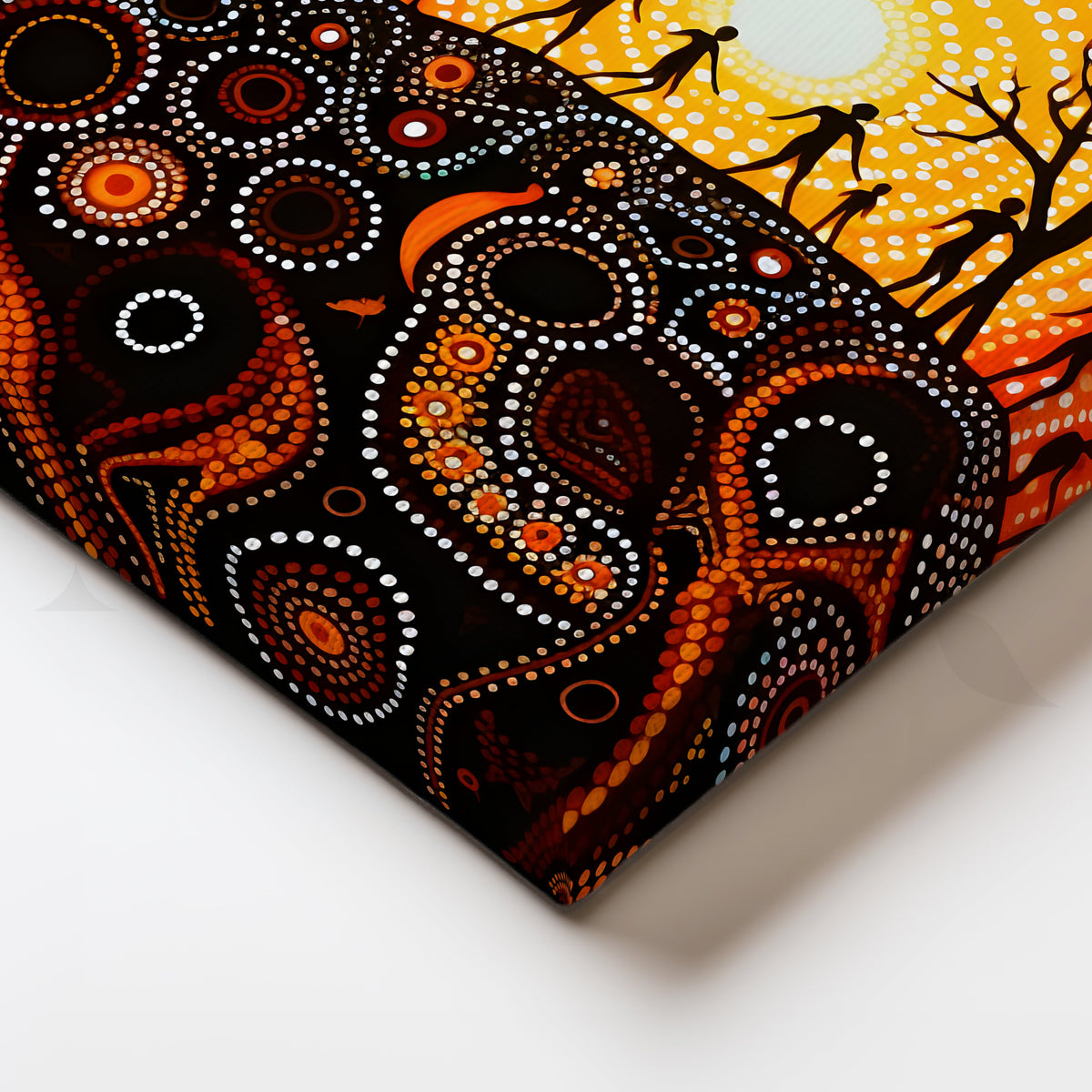 Sunset Spirits Canvas Artwork – Asha Art Studio – Image 2