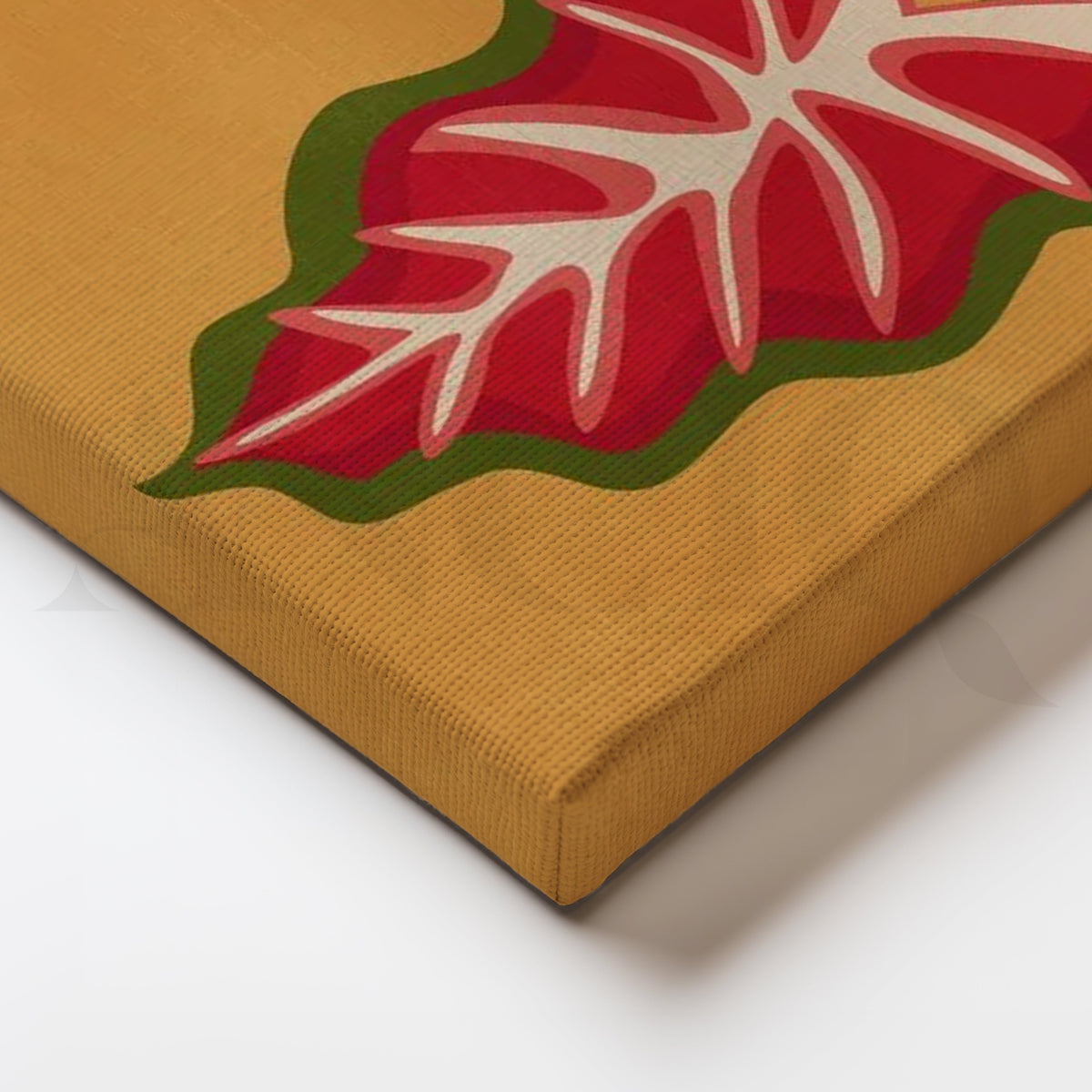 Caladium Burst Canvas Artwork – Asha Art Studio – Image 2