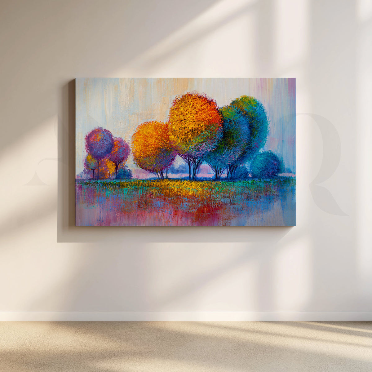 Mystical Retreat Canvas Artwork – Asha Art Studio
