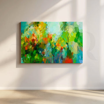 Tranquil Solitude Canvas Artwork – Asha Art Studio