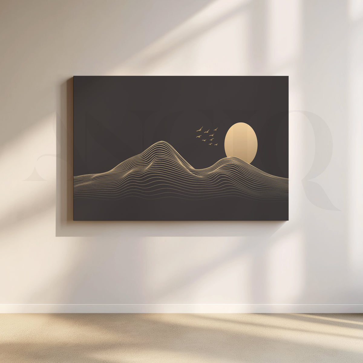 Golden Promise Canvas Artwork – Asha Art Studio