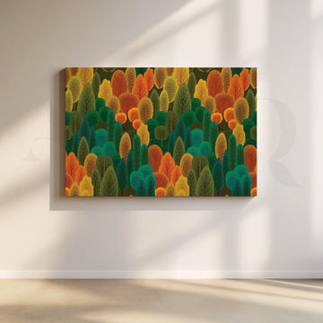 Sacred Earth Canvas Artwork – Asha Art Studio