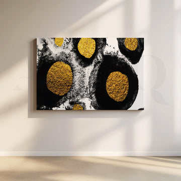 Circular Serenity Canvas Artwork – Asha Art Studio