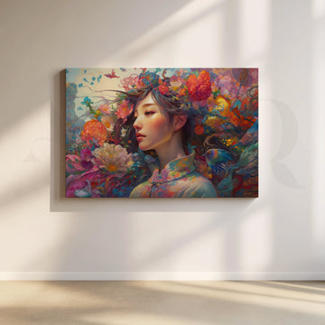 Ethereal Beauty of Floral Artwork – Asha Art Studio