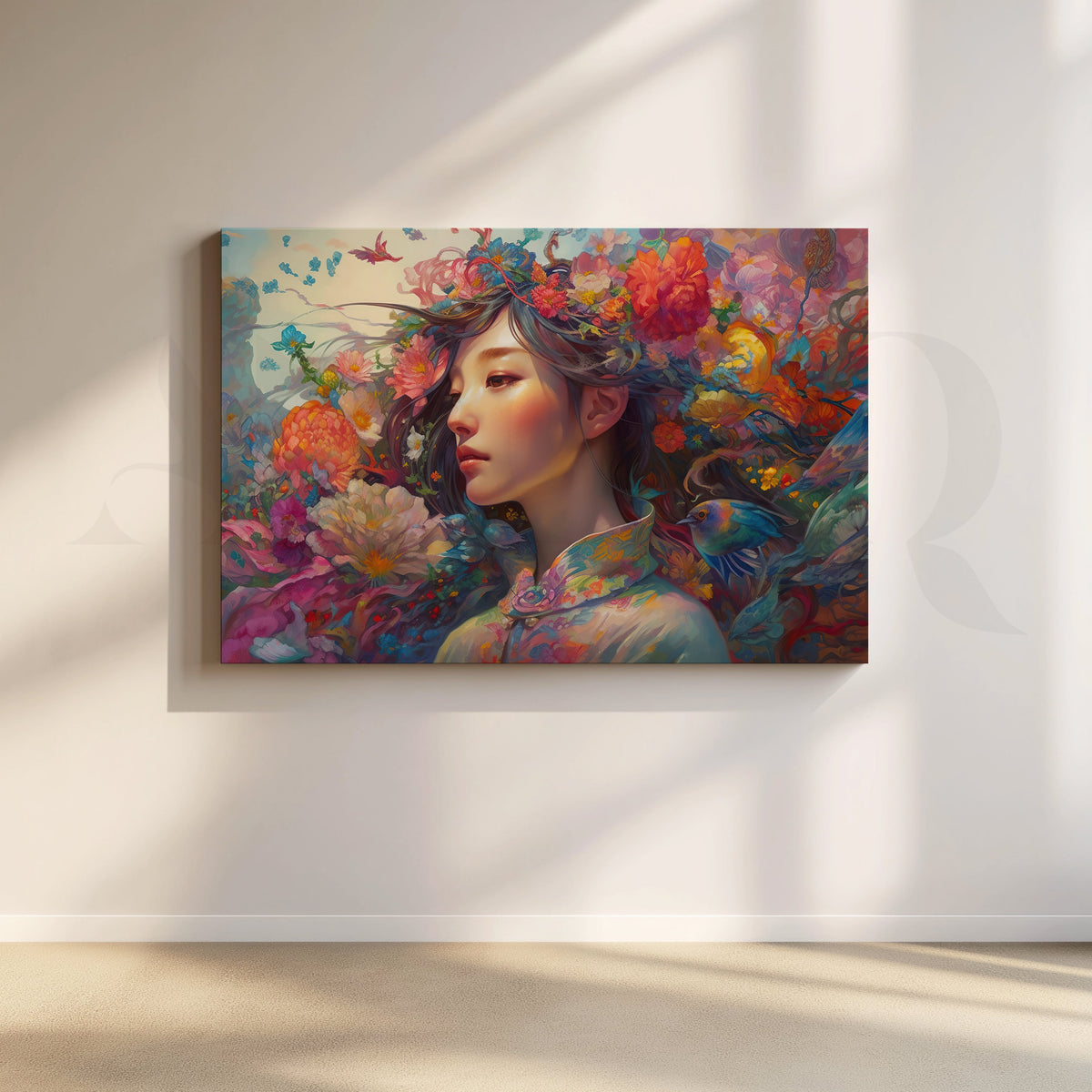 Ethereal Beauty of Floral Artwork – Asha Art Studio
