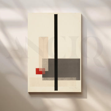 Minimalist Geometric Canvas Artwork – Asha Art Studio