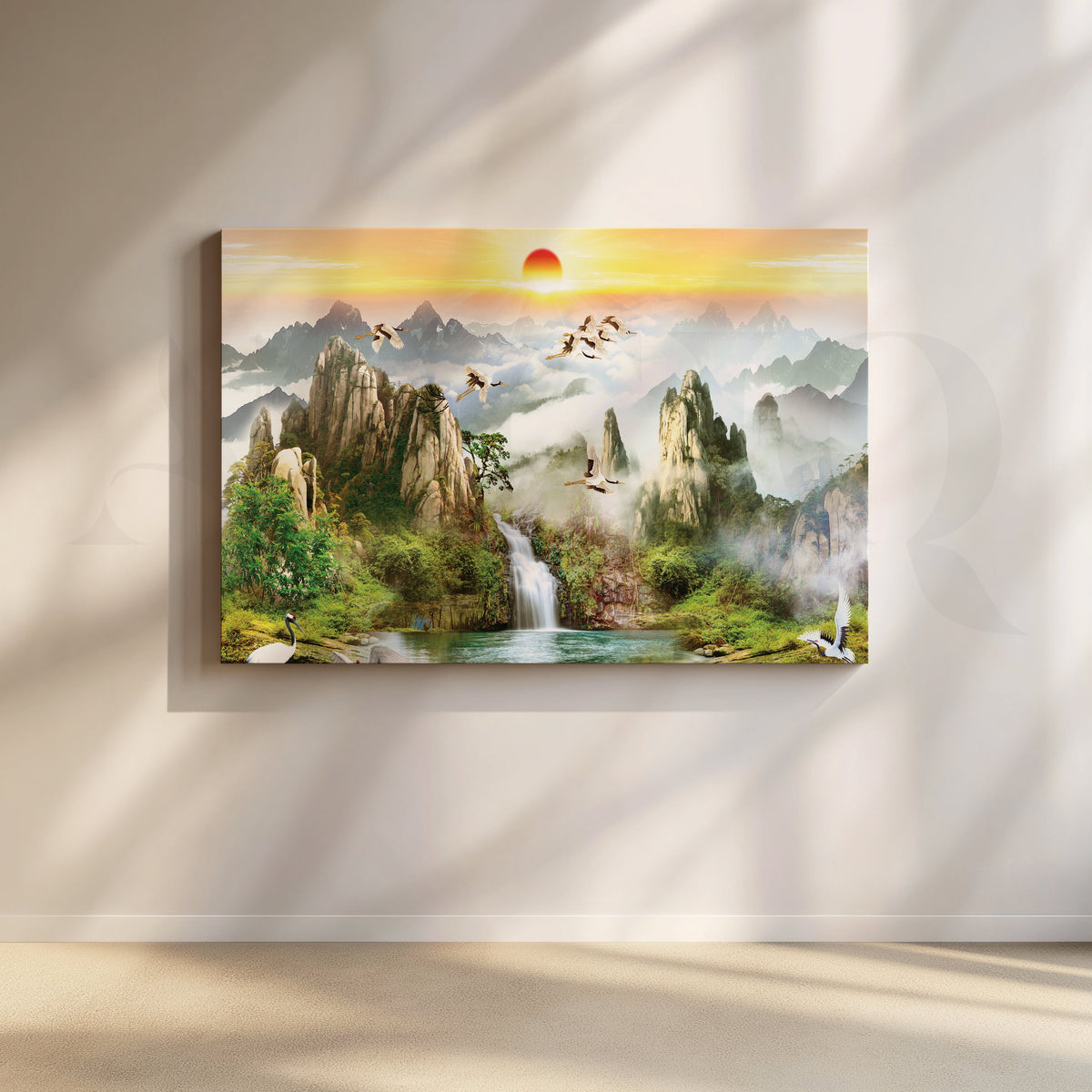 Timeless Beauty Canvas Artwork – Asha Art Studio