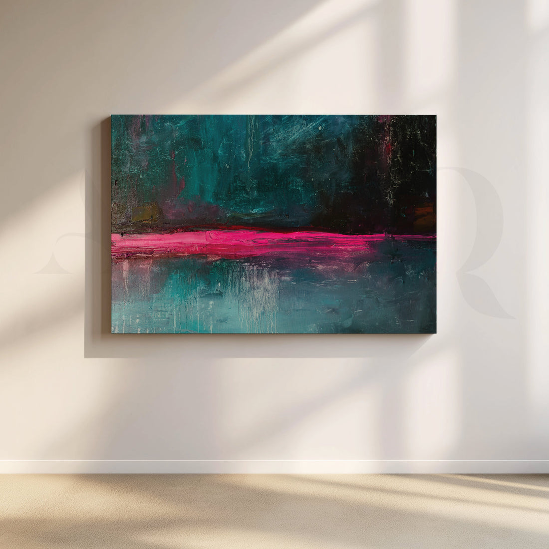 Abstract Art Unbound Canvas Artwork – Asha Art Studio