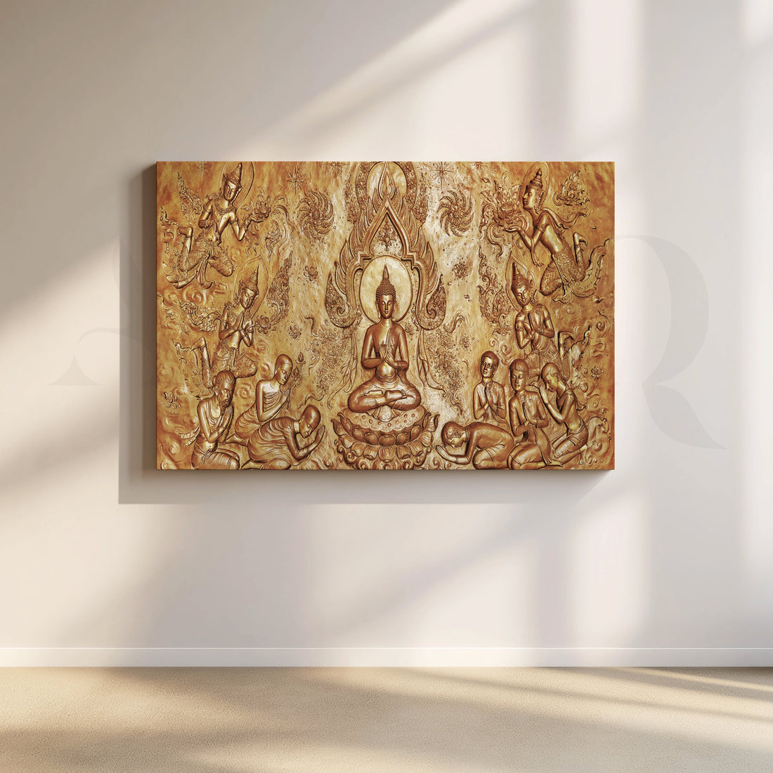 Enlightenment Canvas Artwork – Asha Art Studio