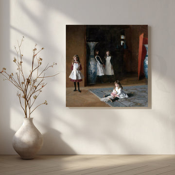 Parlor of Little Maids Canvas Artwork – Asha Art Studio
