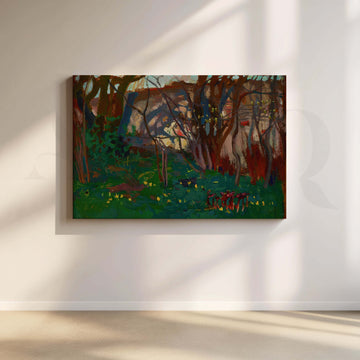 Forest Landscape Canvas Artwork – Asha Art Studio