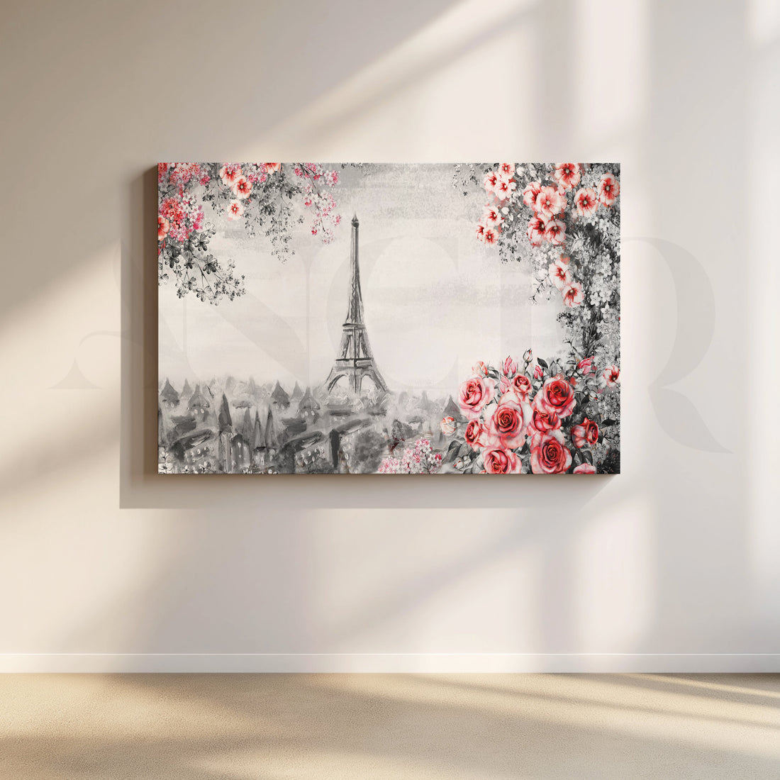 Paris's Towering Landmark Canvas Artwork – Asha Art Studio