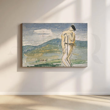 Minimalist Figurative Canvas Artwork – Asha Art Studio