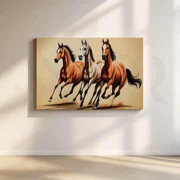 Dynamic Trio Canvas Artwork – Asha Art Studio