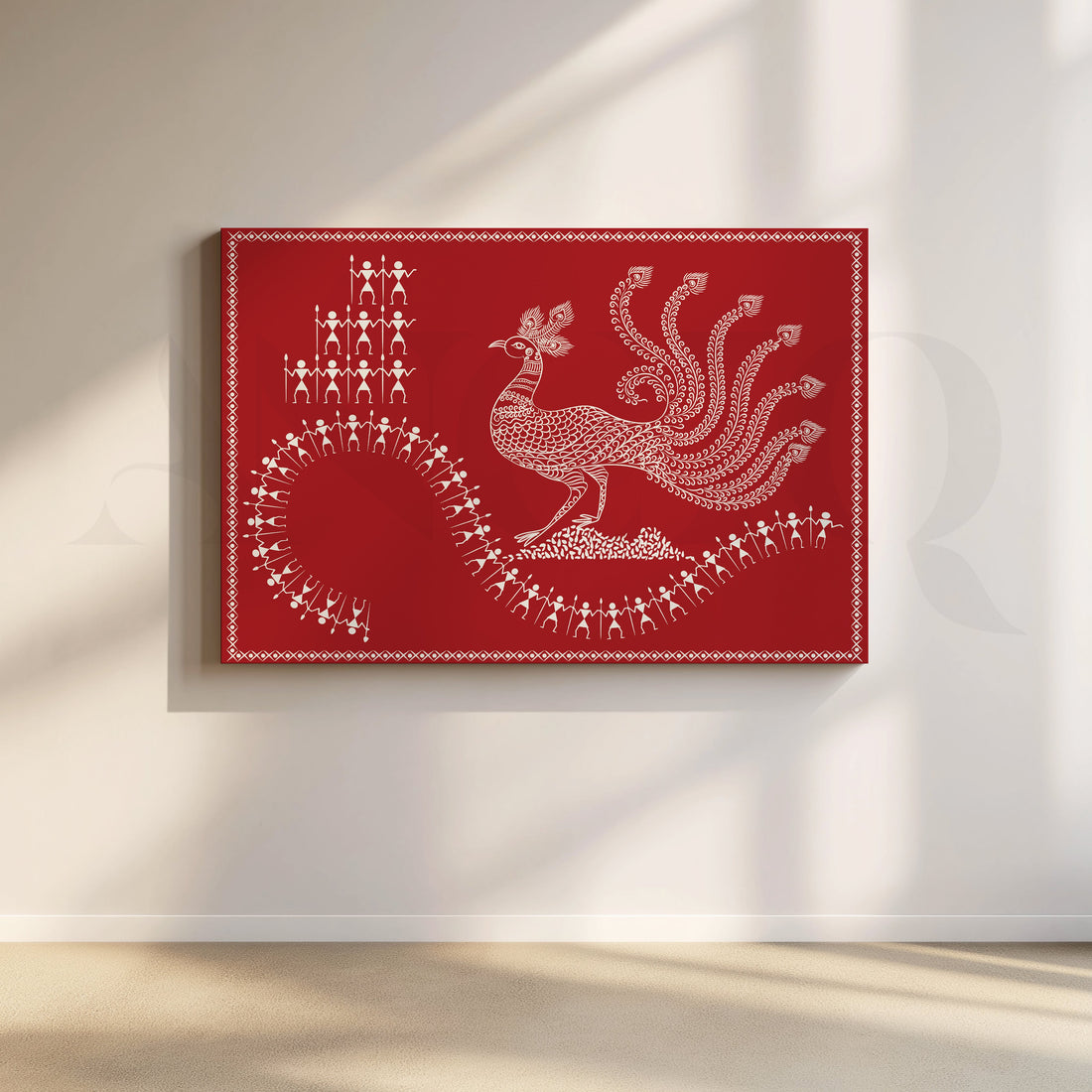 Capturing Tradition Canvas Wall Artwork – Asha Art Studio