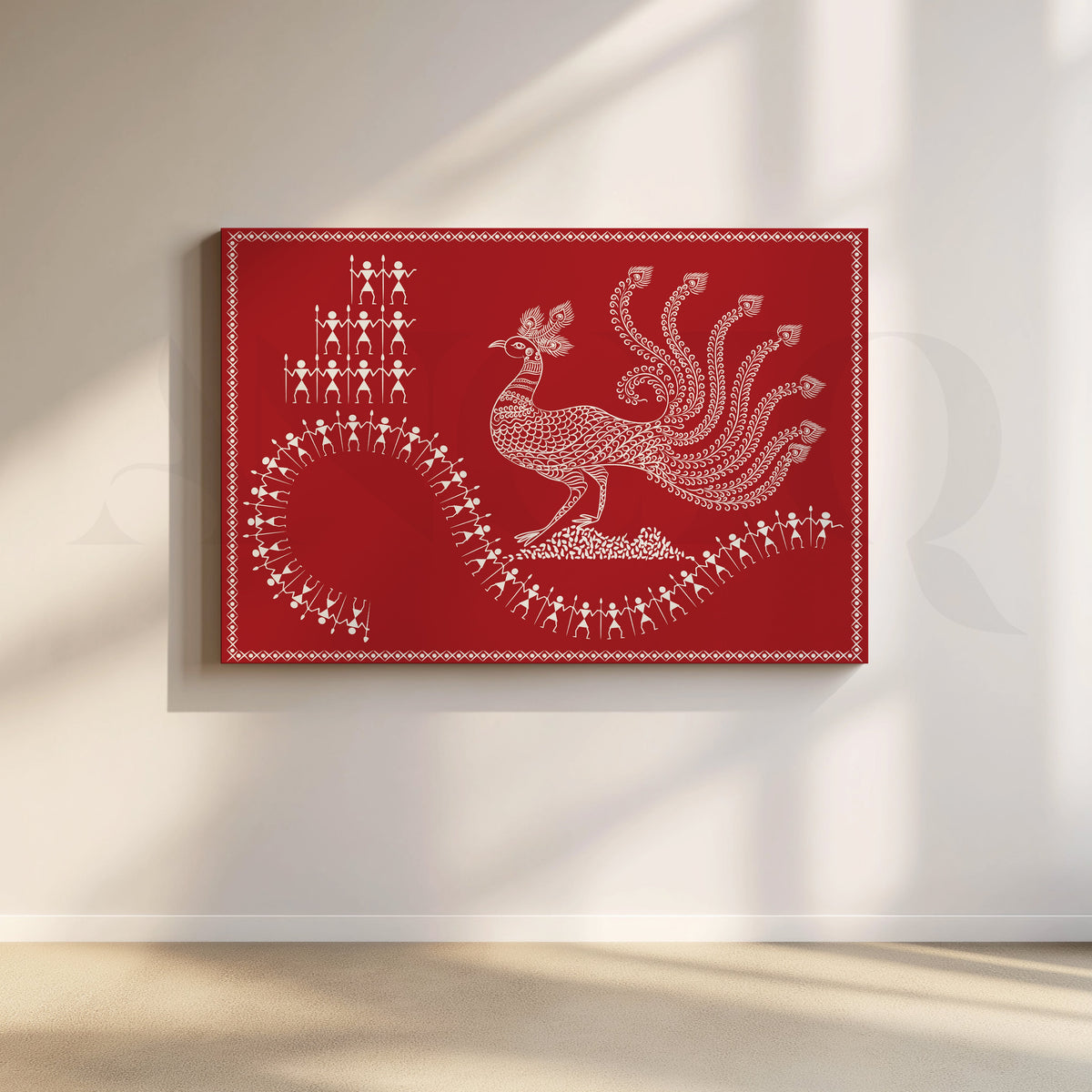 Capturing Tradition Canvas Wall Artwork – Asha Art Studio