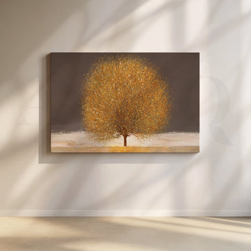 Blossoming Serenade Canvas Artwork – Asha Art Studio