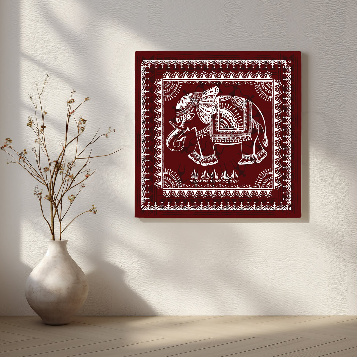 Harmony Rhythms Canvas Artwork – Asha Art Studio