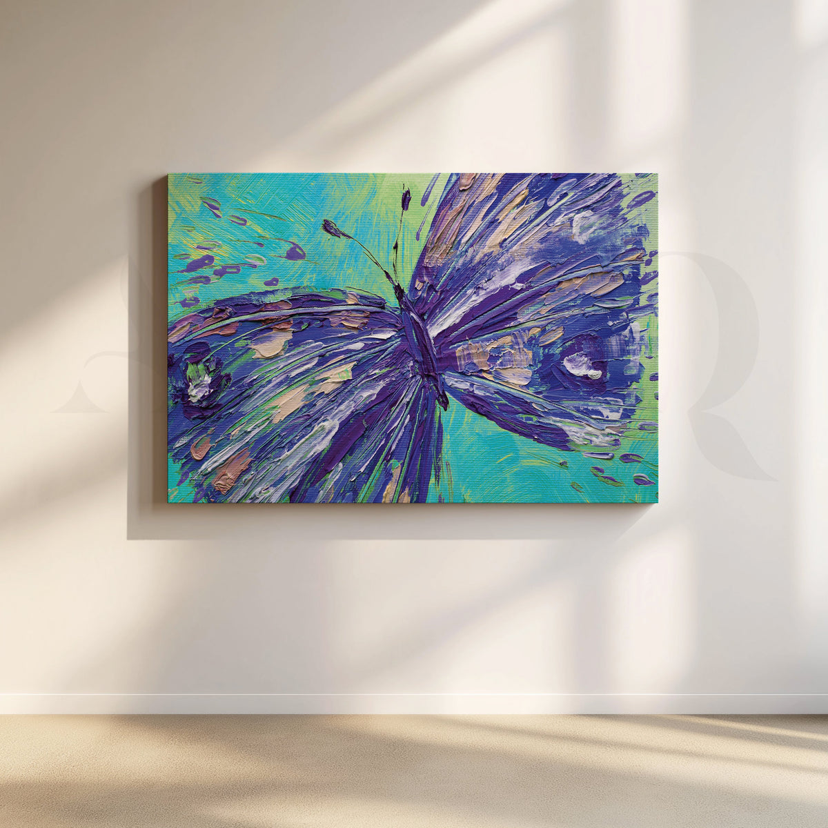 Ephemeral Elegance Canvas Artwork – Asha Art Studio