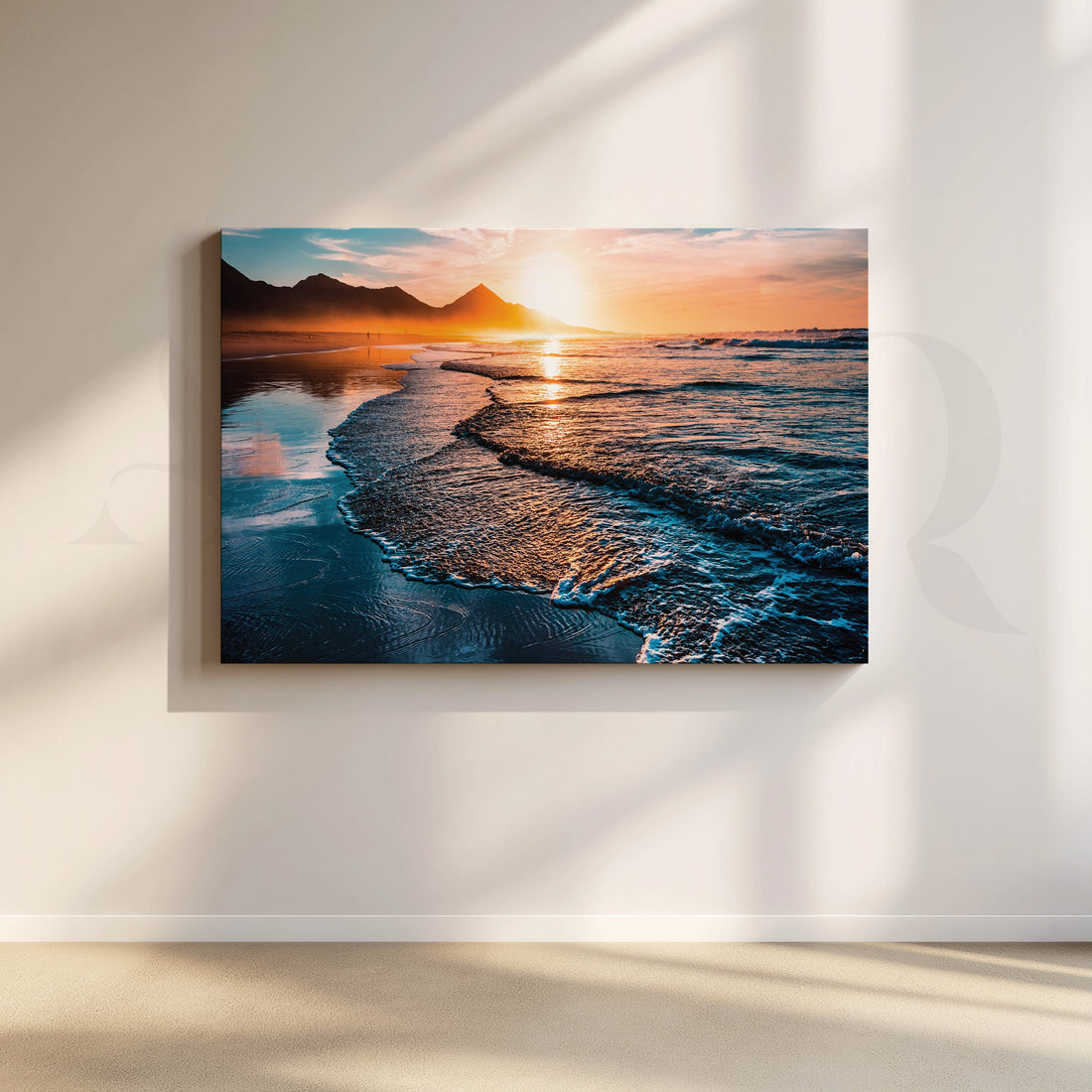 Vibrant Horizons Canvas Artwork – Asha Art Studio
