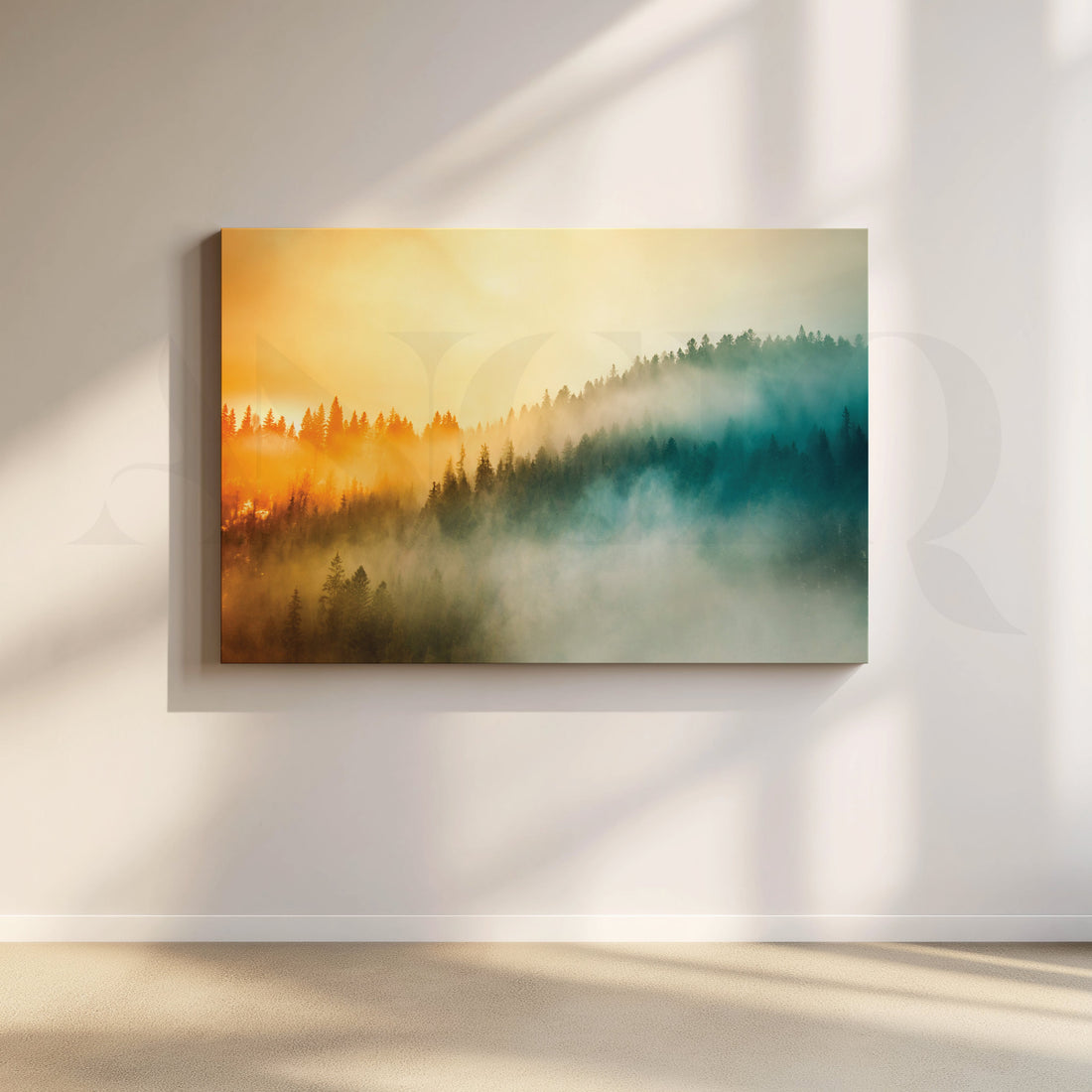 Aurora Dreams Canvas Artwork – Asha Art Studio