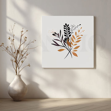 Botanical Illustration Canvas Artwork – Asha Art Studio