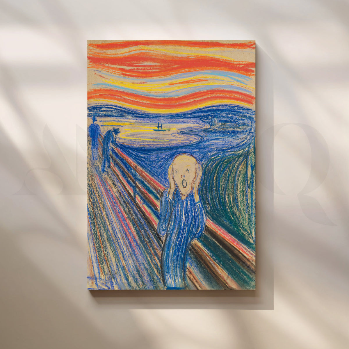 The Scream (Edvard Munch) Canvas Artwork – Asha Art Studio