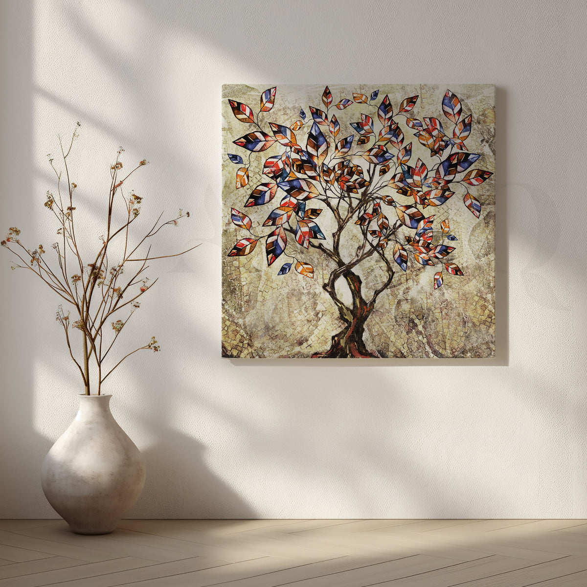 Whispering Woods Canvas Artwork – Asha Art Studio