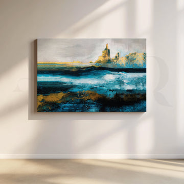 Whispers of the Horizon Canvas Artwork – Asha Art Studio