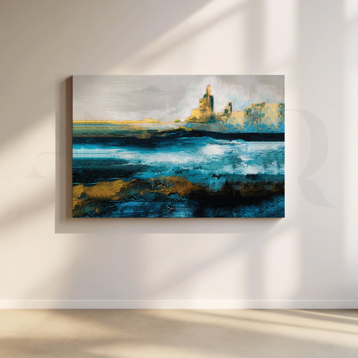 Whispers of the Horizon Canvas Artwork – Asha Art Studio