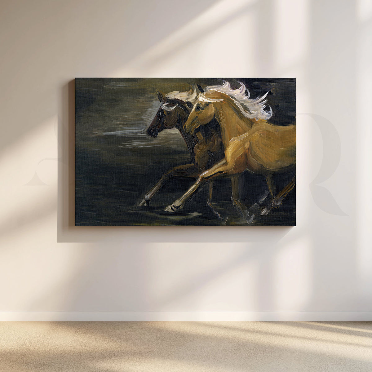 Unstoppable Force Canvas Artwork – Asha Art Studio