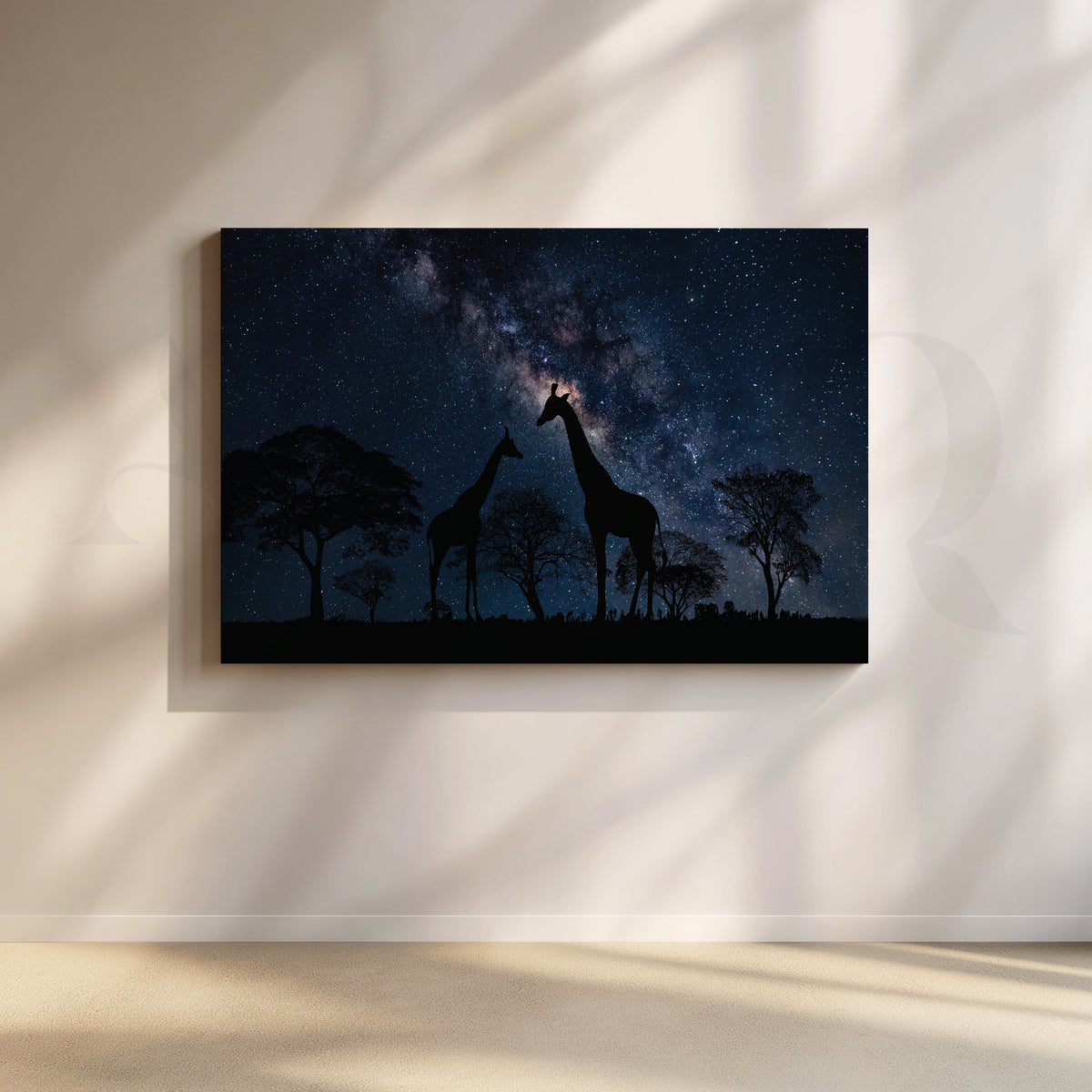 Whispers of the Wild Canvas Artwork – Asha Art Studio