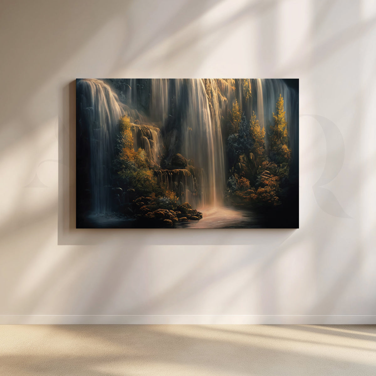 Invigorating Escape Canvas Artwork – Asha Art Studio