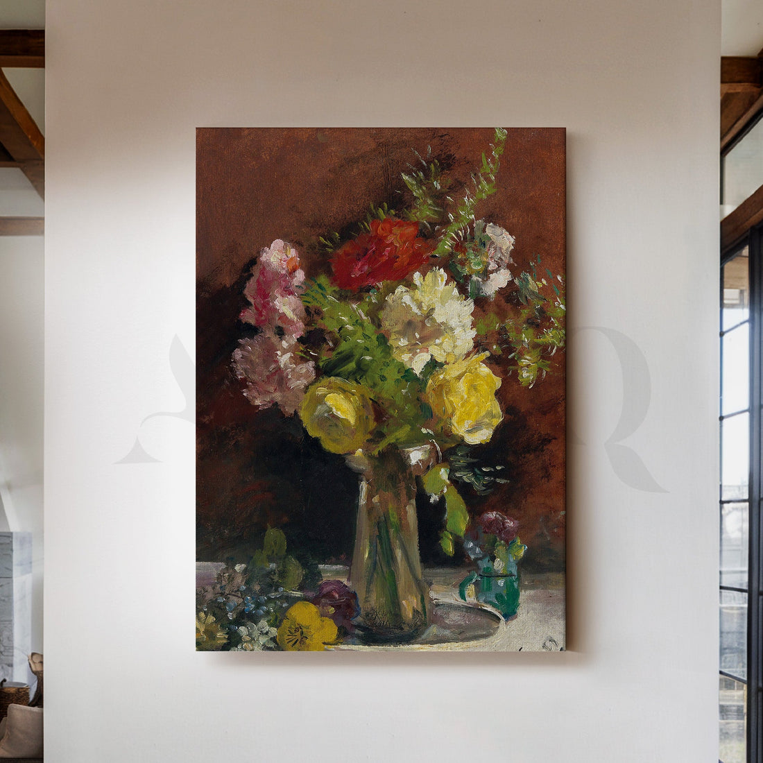 Impressionist Garden Bunch Artwork (Ready to Ship) – Asha Art Studio
