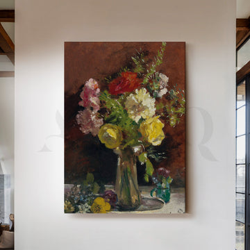 Impressionist Garden Bunch Artwork (Ready to Ship) – Asha Art Studio