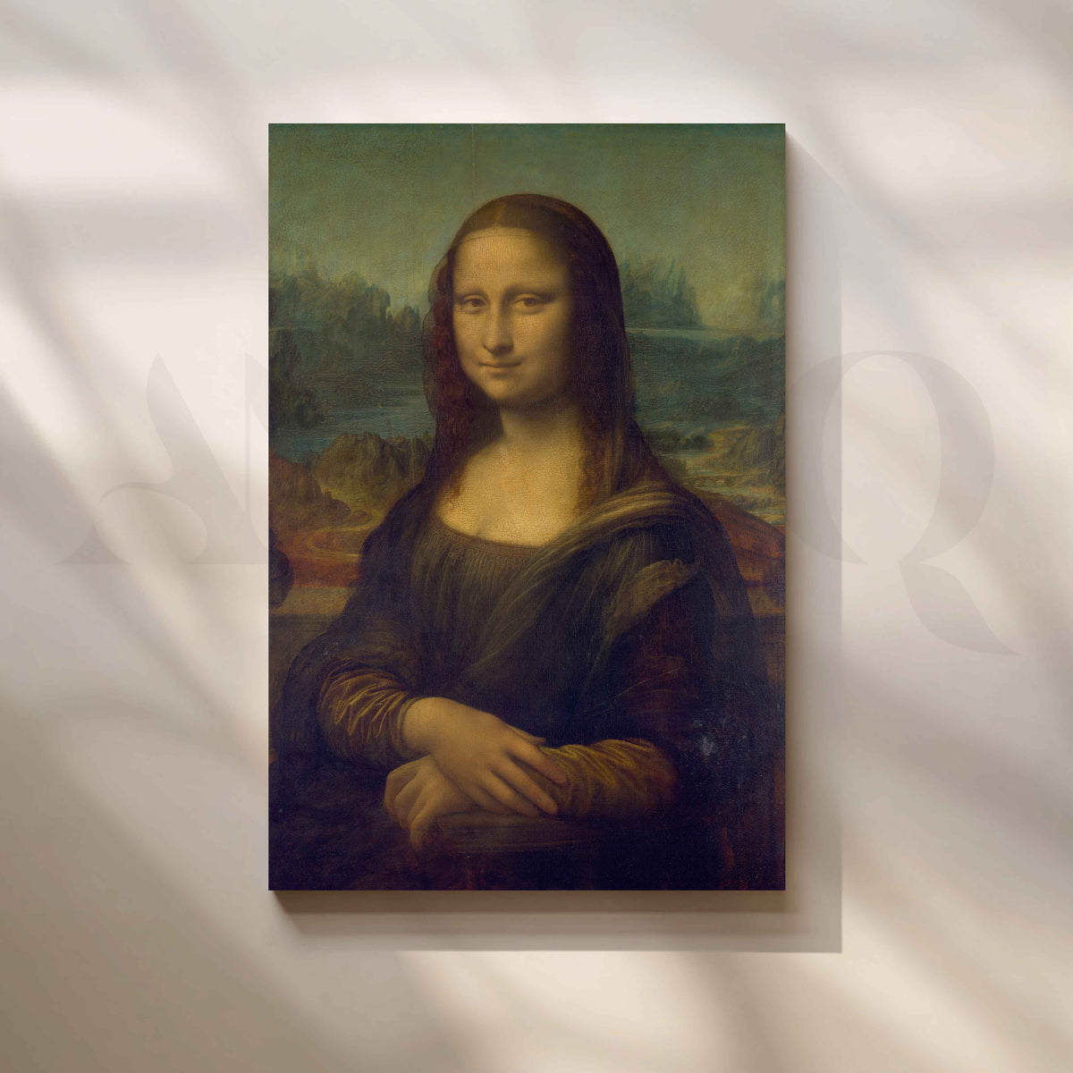 Mona Lisa Canvas Artwork – Asha Art Studio