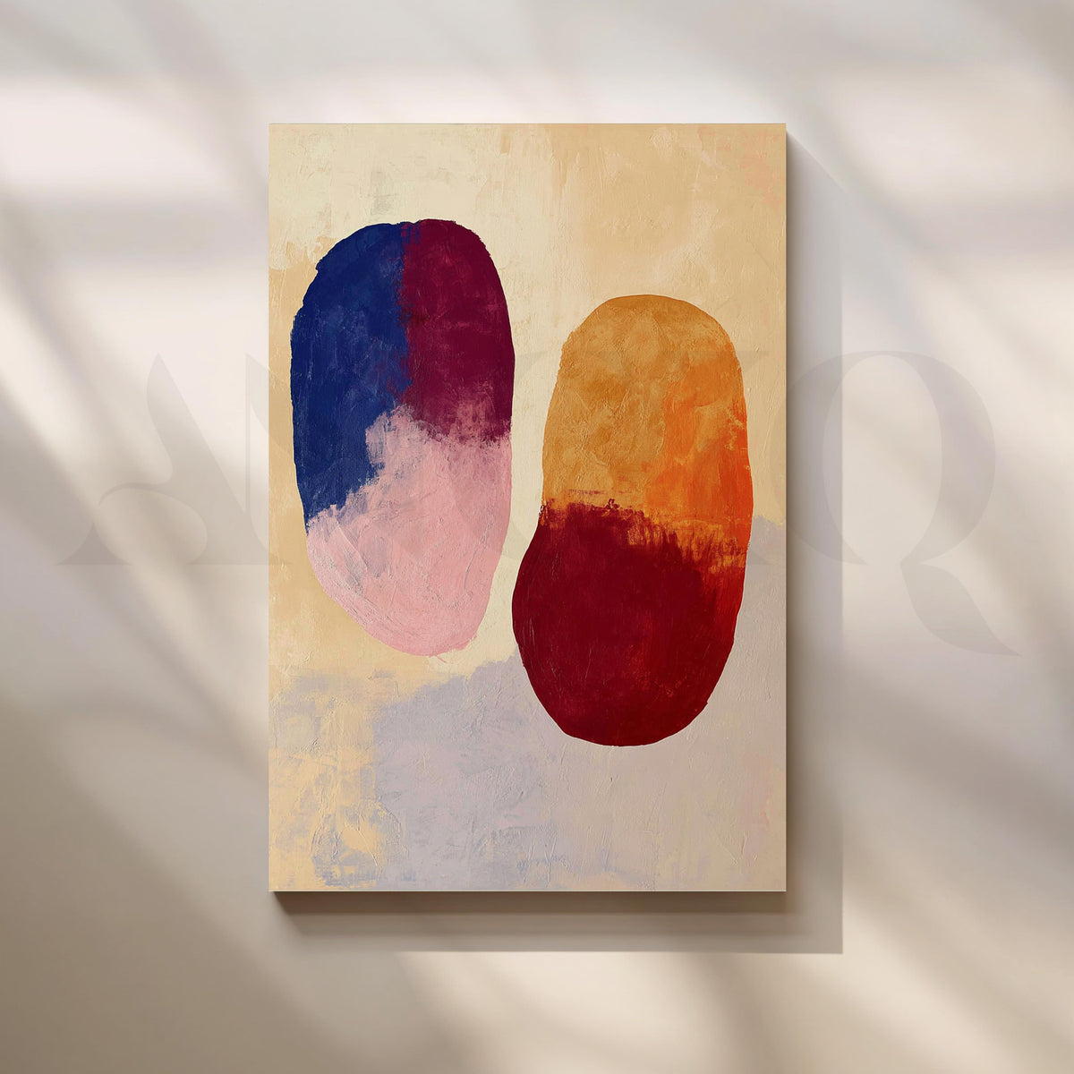 Contemporary Abstract Canvas Artwork – Asha Art Studio