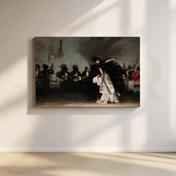 El Jaleo – Spanish Dancer Canvas Artwork – Asha Art Studio